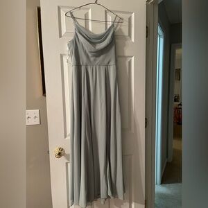 Elegant sage green Gown